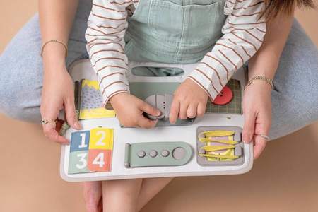 TAF TOYS TABLICA AKTYWNOŚCI MANIPULACYJNA Garden SENSORYCZNA ROZWÓJ