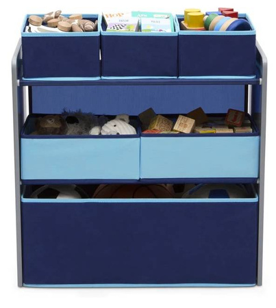 REGAŁ ORGANIZER NA ZABAWKI POJEMNIKI SZAFKA DZIECI