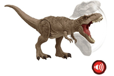 JURASSIC WORLD CHAOS THEORY DINOZAUR TYRANOZAUR T-REX TOTALNY ATAK HXF53