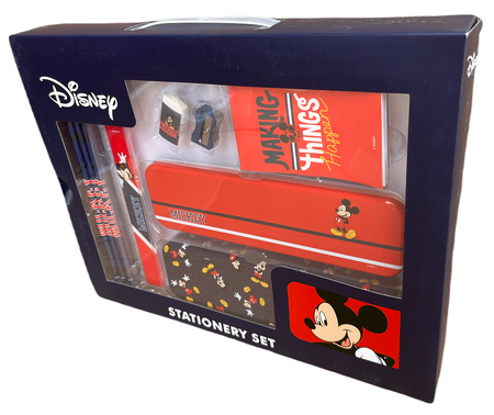 MYSZKA MIKI ZESTAW PIÓRNIK NOTES ARTYKUŁY SZKOLNE