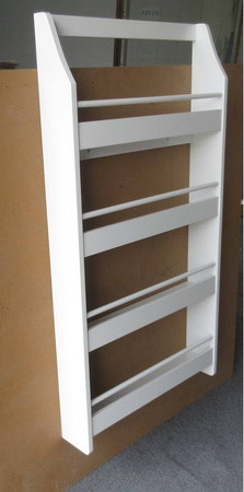 REGAŁ ŚCIENNY DREWNIANY NA KSIĄŻKI DLA DZIECI BIURA PÓŁKA PÓŁKI