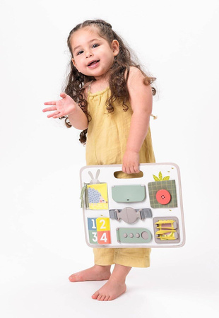 TAF TOYS TABLICA AKTYWNOŚCI MANIPULACYJNA Garden SENSORYCZNA ROZWÓJ