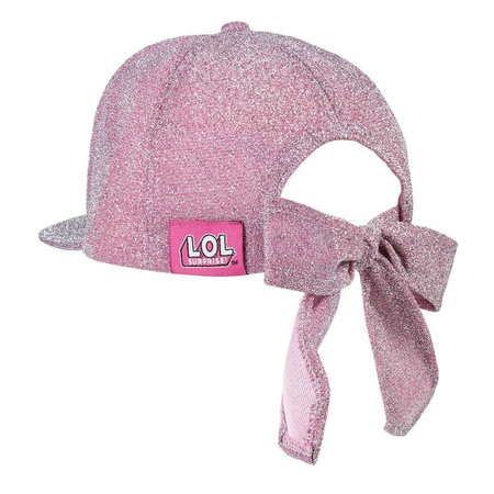LOL SURPRISE CZAPKA Z DASZKIEM BROKATOWA DZIECI