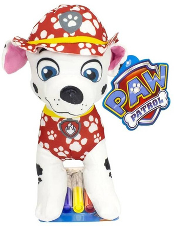 PSI PATROL MARSHALL MASKOTKA DO MALOWANIA PLUSZAK