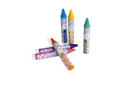 ZMYWALNE KREDKI DO KĄPIELI WANNY MARTINELIA SYRENKA DLA DZIECI