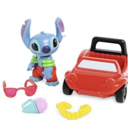 DISNEY LILO I STITCH ZESTAW FIGUREK FIGURKA AUTO AKCESORIA