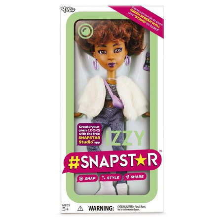 TM TOYS LALKA SNAP STAR Snapstar IZZY Aplikacja