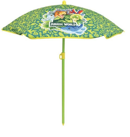 JURASSIC WORLD DINO OGRODOWY STOLIK PARASOL DZIECI