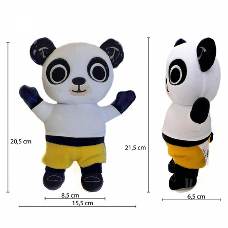 ZESTAW PLUSZAKÓW MASKOTKI MASKOTKA BING I PRZYJACIELE SULA PANDO FLOP 5 SZT