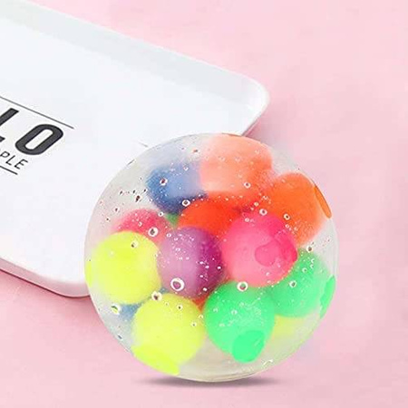 PIŁKA SENSORYCZNA ANTYSTRESOWA GNIOTEK FIDGET TOYS