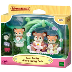 Sylvanian Families Jelenie na huśtawce kwiatowej Huśtawka