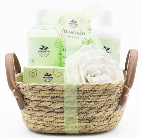 BCS KOSZ ZESTAW PREZENTOWY KOSMETYKÓW CIAŁA KĄPIELI DLA KOBIET ŚWIĘTA