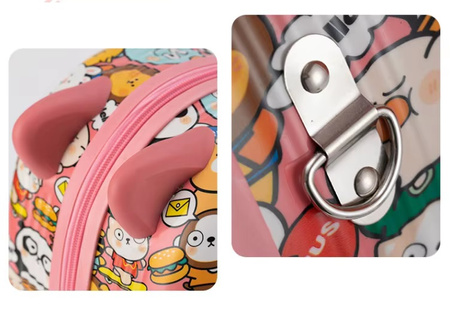 WALIZKA PODRÓŻNA JEŻDŻĄCA DZIECI KABINOWA JEŹDZIK BAGAŻ PODRĘCZNY KÓŁKACH