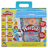 PLAY-DOH ZESTAW CIASTOLINA 8 TUB 35 AKCESORIÓW I NARZĘDZI WALIZKA