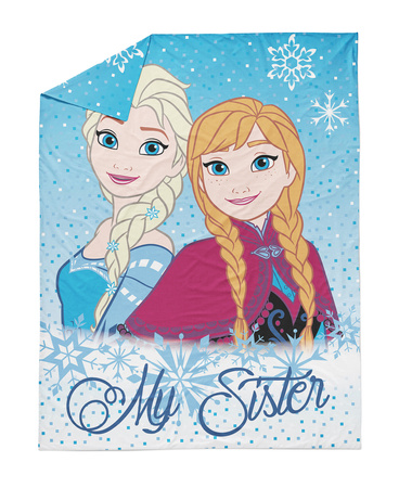 DSNEY KRAINA LODU ELSA ANNA CIEPŁY MILUTKI KOC KOCYK PLED DLA DZIECI