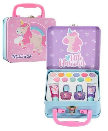 MARTINELIA KOSMETYKI DLA DZIECI WALIZKA LAKIERY JEDNOROŻEC