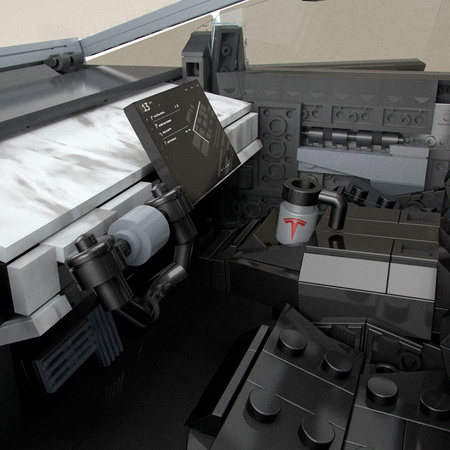 MEGA BLOKS KLOCKI TESLA AUTO CYBERTRUCK MATTEL