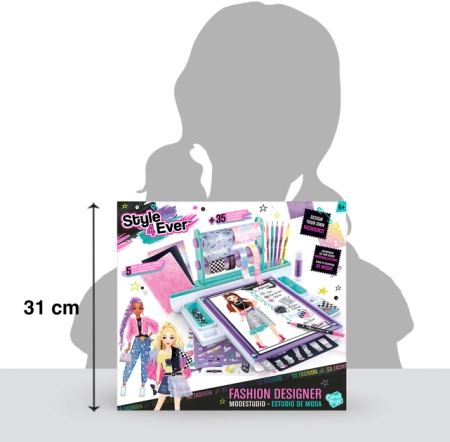 STYLE4EVER ZESTAW DO PROJEKTOWANIA PRACOWNIA TABLICA SZABLONY STUDIO MODY