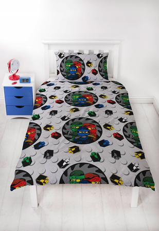 LEGO NINJAGO KLOCKI POŚCIEL DWUSTRONNA 140x200