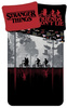 STRANGER THINGS 2025 POŚCIEL 140X200 BAWEŁNA MŁODZIEŻOWA DWUSTRONNA
