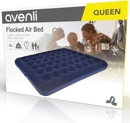 MATERAC DMUCHANY 3 OSOBOWY QUEEN RODZINNY