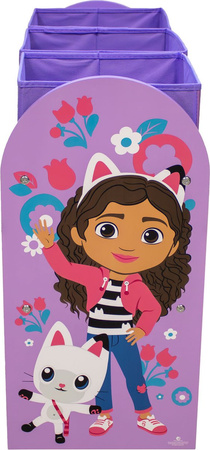 KOCI DOMEK GABI REGAŁ DLA DZIECI POJEMNIKI NA ZABAWKI ORGANIZER MEBLE