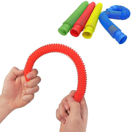RURKI POP TUBE RURY TUBY SENSORYCZNE FIDGET 4 SZT