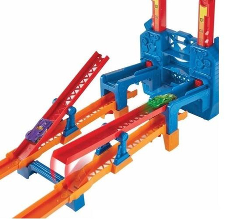 HOT WHEELS TOR TORY ZESTAW WYRZUTNIA WYZWANIE STEAM