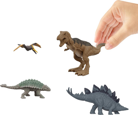 JURASSIC WORLD FIGURKI DNOZAURY CHAOS THEORY KALENDARZ ADWENTOWY 2024
