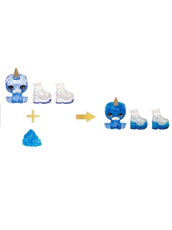 RAINBOW HIGH SKYLER BRADSHAW LALKA ZESTAW AKCESORIA SLIME NIEBIESKA BLUE