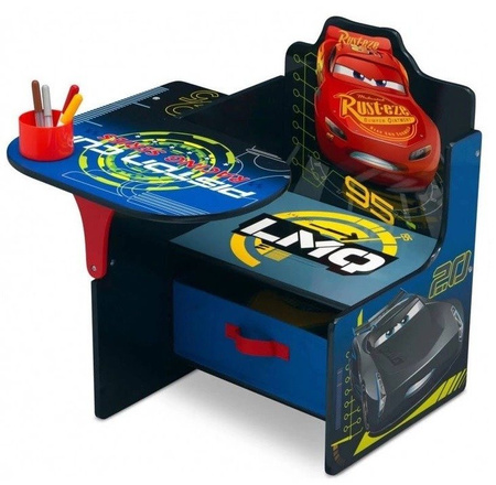 DISNEY CARS 3 AUTA AUTO BIURKO STOLIK POJEMNIK