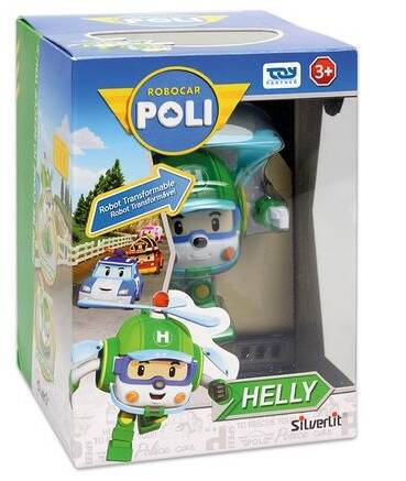 ROBOCAR POLI HELLY ROBOT TRANSFORMUJĄCY POJAZD FIGURKA 2W1
