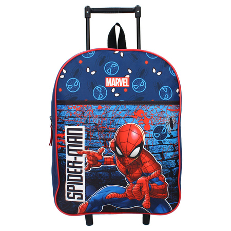 SPIDERMAN WALIZKA PLECAK NA KÓŁKACH DLA DZIECI