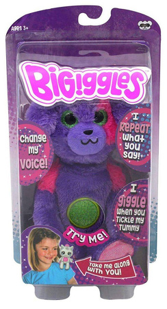Bigiggles Miś Interaktywny Misie Powtarza Mówi