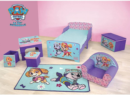 PSI PATROL SKYE Fotelik Pufa Pojemnik na zabawki