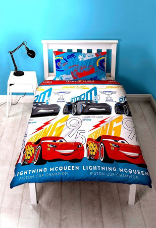 CARS AUTA AUTO POŚCIEL DWUSTRONNA 140X200