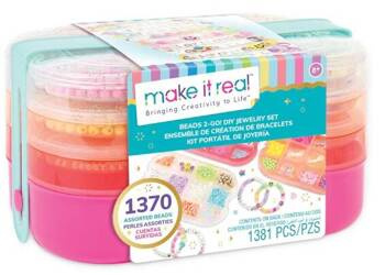MAKE IT REAL STUDIO DO TWORZENIA BRANSOLETEK ZESTAW BRANSOLETKI KREATYWNY
