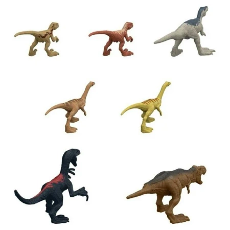 Jurassic World Minis Dinosaur Danger Dinozaury Walizka w podróży ZESTAW