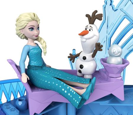 Disney Frozen KRAINA LODU ZAMEK ELSY ELSA LALKA OLAF PAŁAC