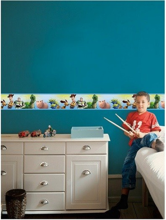 TOY STORY CHUDY BUZZ Pasek ozdobny Border 5 M