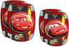 DISNEY CARS AUTA ZESTAW KASK 4 OCHRANIACZE ROWER