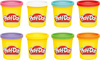PLAY DOH CIASTOLINA zestaw 8 kolorowych tub G0691