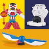 Play-Doh Marvel Captain America Motocykl Figurki Akcji Foremki 3 Ciastoliny