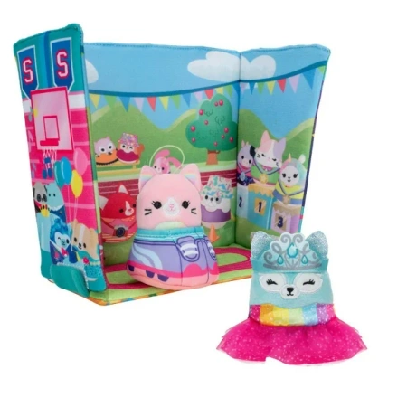 Squishville SQUISHMALLOWS ZESTAW SZKOLNE DNI Scenka 2w1+ MASKOTKI