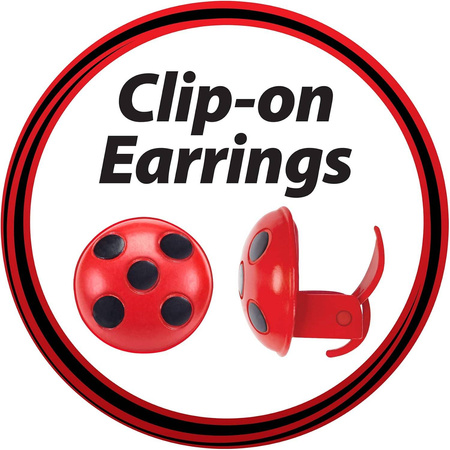 MIRACULOUS BIEDRONKA I CZARNY KOT ZESTAW DO ODGRYWANIA RÓL PRZEBRANIE MASKA