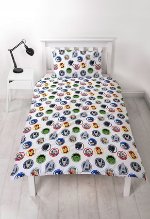 AVENGERS MARVEL IRON HULK THOR POŚCIEL 140x200