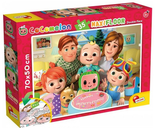 Cocomelon Puzzle podłogowe dwustronne 35 Najlepsi przyjaciele