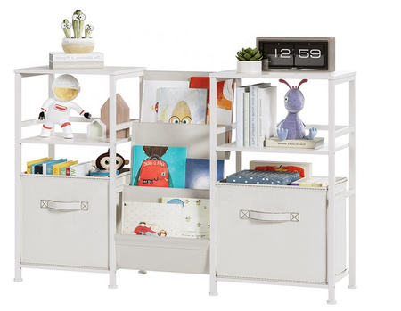 REGAŁ ORGANIZER NA ZABAWKI POJEMNIKI SZAFKA DZIECI KSIĄŻKI BIBLIOTECZKA