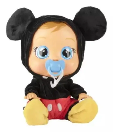 DISNEY CRY BABIES LALKA MYSZKA MIKI PŁACZĄCY BOBAS