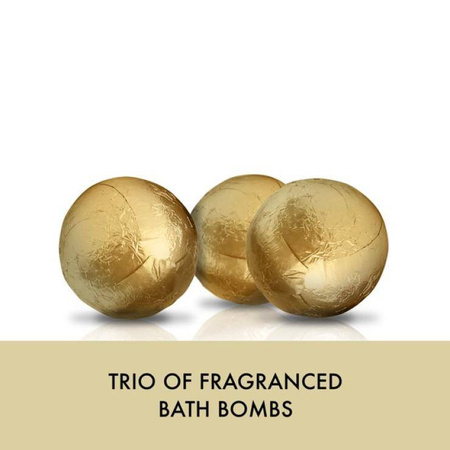 ZESTAW PREZENTOWY ŚWIĄTECZNY 3 KULE DO KĄPIELI